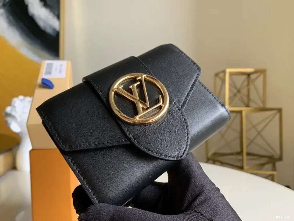 PONT LOUIS WALLET 9 COMPACT VUITTON 0527